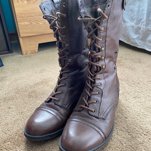 Steve Madden Shoes - Steve Madden Combat Boots
